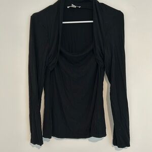 Kenneth Cole Pretty top black size medium